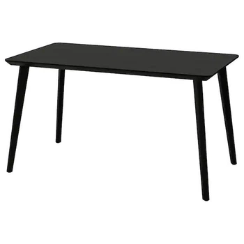 Стол LISABO IKEA 803.824.39 черный