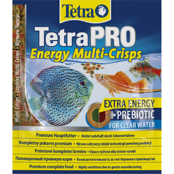 Корм TetraPRO Energy Multi-Crisps для аквариумных рыб в чипсах