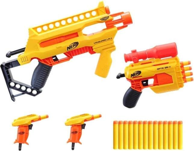 Blaster Hasbro Nerf Alpha Strike Infantry pack żółty E8964 (5010993727421)