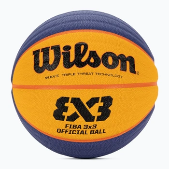 Мяч для стритбола Wilson FIBA 3X3 Official Game Ball OMB WTB0533XB баскетбольный профессиональный из композитной кожи размер 6