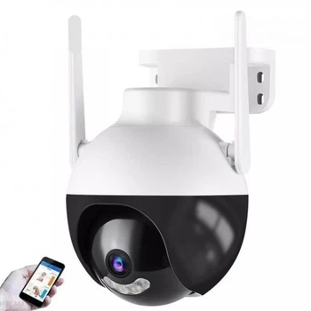 IP WiFi камера видеонаблюдения уличная поворотная с подсветкой 3 МР на ACSee APP