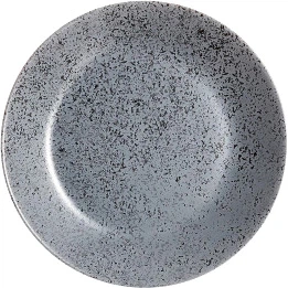 Тарілка десертна Luminarc Slate Black кругла 18 см (V0117)