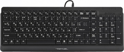 Клавіатура дротова A4Tech FK15 USB Black (4711421957861)