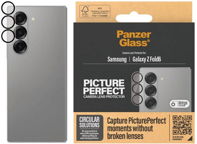 Захисне скло Panzer Glass PicturePerfect Camera Lens Protector для Samsung Galaxy Z Fold6 Transparrent (5715685014963)