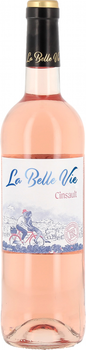 Вино La Belle Vie Cinsault Pays-d'Oc IGP рожеве сухе 0.75 л 11.5% (3429672243497)