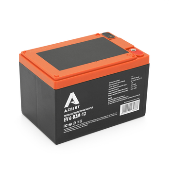 Тягова акумуляторна батарея AGM AZBIST 6-DZM-12, 12V 12Ah M5 (151х98х101 мм) Green Q3