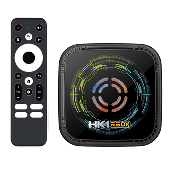 Смарт ТВ Приставка HK1 RBOX H8X 4/32 ГБ, Allwinner H728, Android 14, WiFi6, LAN 1 Гб