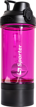 Шейкер Sporter 1109 500 мл Ярко-розовый (4820249723487)