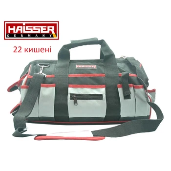 Сумка для инструментов 22 кармана 44,5х22х29 см Haisser