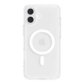 Чохол TPU+PC Spigen Ultra Hybrid with Magsafe для iPhone 16 Колір Transparent