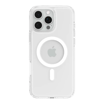 Чохол TPU+PC Spigen Ultra Hybrid with Magsafe для iPhone 16 Pro Max Колір Transparent