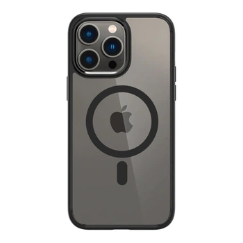 Чохол Apple iPhone 14 Pro Max Spigen TPU + PC Ultra Hybrid Magsafe Black