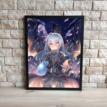 Інтер'єрна картина Аніме Про моє переродження в слиз Tensei Shitara Slime Datta Ken-4, 30х40 см