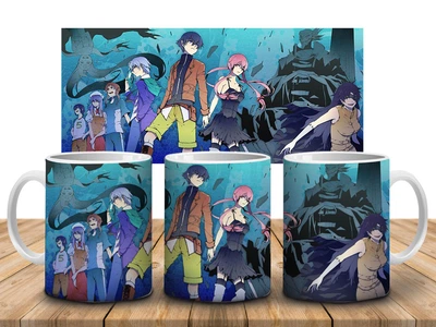 Кружка c принтом Дневник будущего Mirai Nikki-13, 330 мл