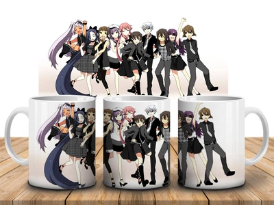 Кружка c принтом Дневник будущего Mirai Nikki-8, 330 мл