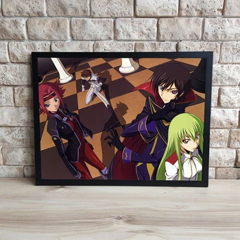 Интерьерная картина Аниме Код Гиас Code Geass-2, 30х40 см