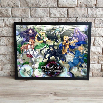 Інтер'єрна картина Аніме Майстри Меча Онлайн Sword Art Online Alternative-3, 30х40 см