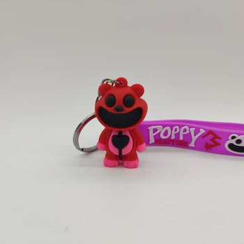 Фігурка брелок Усміхнені Звірята Боббі Обнімишка Poppy Playtime Smiling Critters 5 см
