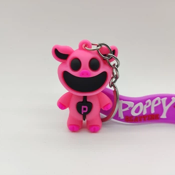 Фігурка брелок Усміхнені Звірята Свинка-капризулька Poppy Playtime Smiling Critters 5 см