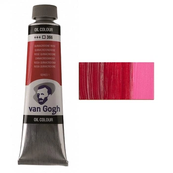 Фарба олійна Van Gogh Хінакрідон рожевий 366, 40 мл (8712079219420)