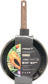Сковорода Hоlmer FP-22526-SWB Wood кованая (FP-22526-SWB Wood)