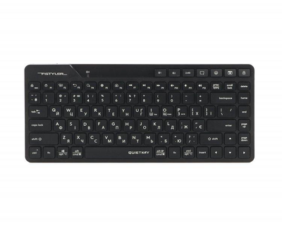 Клавіатура бездротова A4Tech FBK26C AS Black (4711421000208)