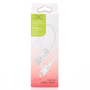Кабель Lightning DC (CL-14) High Elastic 3m градиент