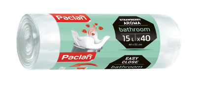 Пакети для сміття Paclan для ванни арома 15 л х 40 шт