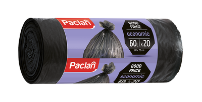 Пакети для сміття Paclan Economic 60 л