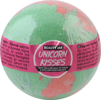 Бомбочка для ванны Beauty Jar Unicorn Kisses 150 г