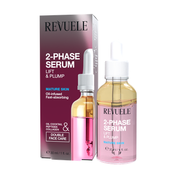 Двухфазная сыворотка Revuele 2-Phase Serum для лица Лифтинг-эффект 30 мл