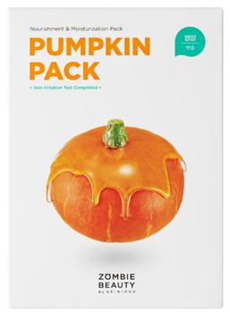 Набор масок для лица SKIN1004 Zombie Beauty Pumpkin Pack увлажняющих 4 г х 16 шт (8809576260885)