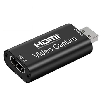 Зовнішня портативна карта відеозахоплення USB2.0 HDMI 1080p Black (424519)
