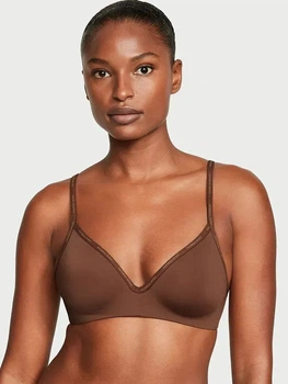 Бюстгальтер Victoria's Secret демі без кісточок The T-Shirt Коричневий 38B (26724698)
