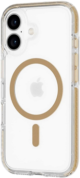 Панель Tech21 Evo Crystal для Apple iPhone 16 Gold (5056586735312)