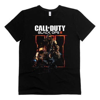 Футболка EPIC мужская Call Of Duty - Black Ops черная размер XXXL
