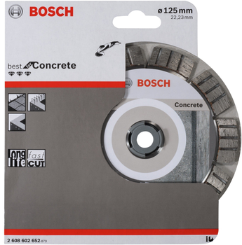 Алмазний диск Bosch Best for Concrete 125 мм (2608602652)