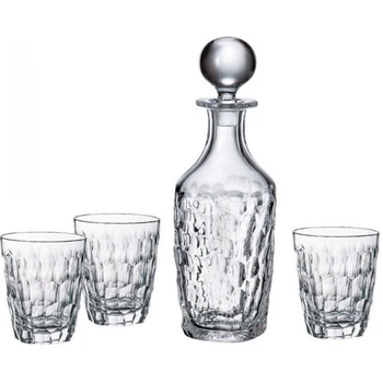 Графін зі склянками для віскі Bohemia Marble b99999-99W24 7пр
