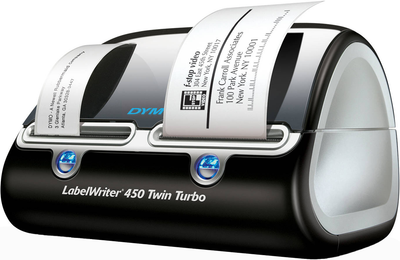 Принтер этикеток Dymo LabelWriter 450 Twin Turbo Black (S0838870)