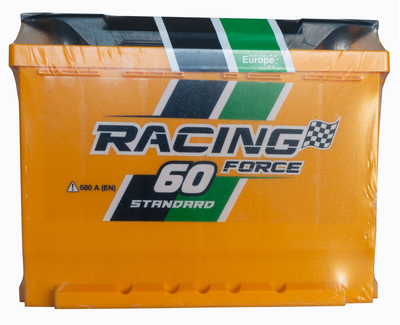 Аккумулятор 60 обратная (+ справа) 580А Force Racing Standart