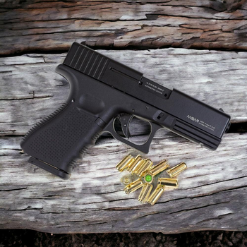 Стартовый сигнальный пистолет SUR BRT Glock G17 + 20 холостых патронов OZKURSAN (9 mm)