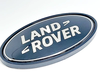Емблема Land Rover у решітку (чорна) на Range Rover Sport