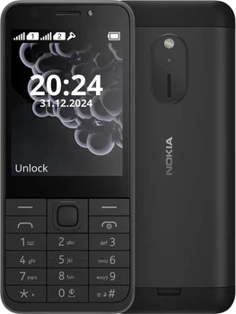 Мобiльний телефон Nokia 230 2024 Dual Sim Black (512576)