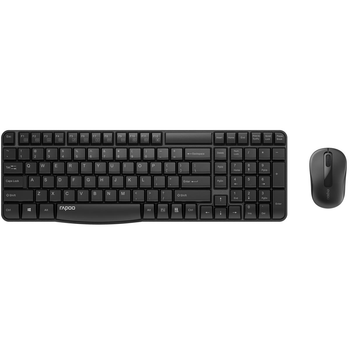 Комплект (клавиатура, мышь) Rapoo X1800S Combo Wireless Black (451581)