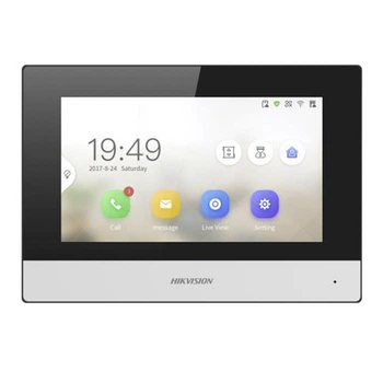 Гибридный видеодомофон Hikvision DS-KH6320-WTDE1