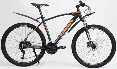 Велосипед Cronus FANTOM 27.5" 19.5" Чорний-Помаранчевий