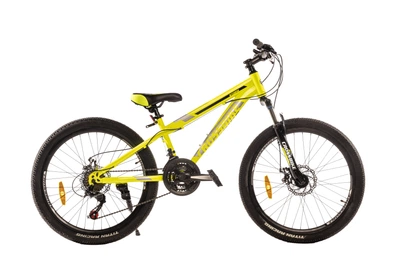 Велосипед CrossBike STORM 24" 13" Жовтий