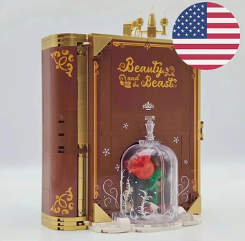 3Д Конструктор-книга «Красуня і чудовисько" Wekki