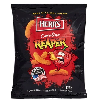 Снек Herrs Carolina Reaper Cheese 113 г