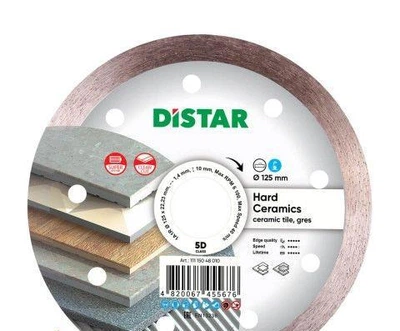 Круг алмазний відрізний DiStar 125*1,4/1.0*10*22,23 Hard ceramics 11115048010
